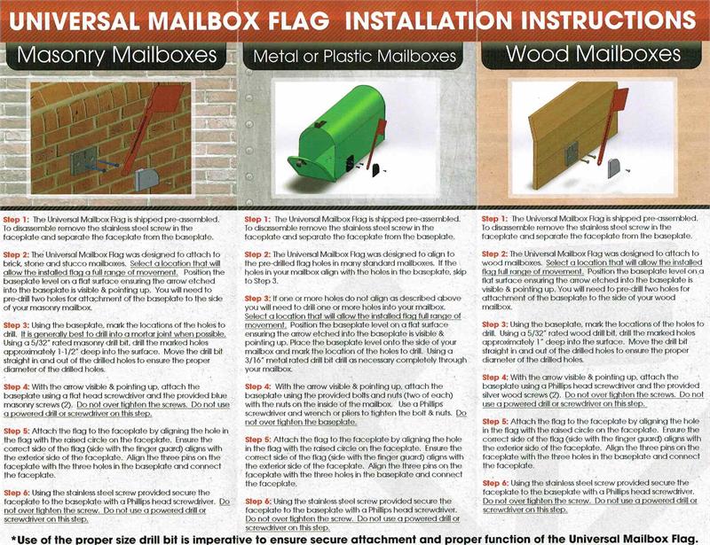 Mailbox Flag