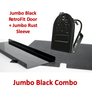 Jumbo Rust Sleeve and Door Combo | Bayshore Mailbox Company