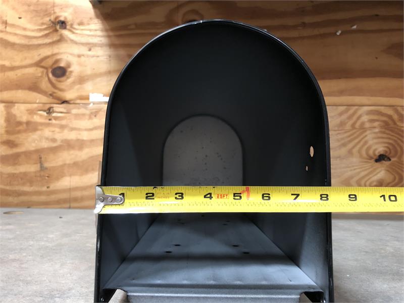 Large Mailbox Door Black